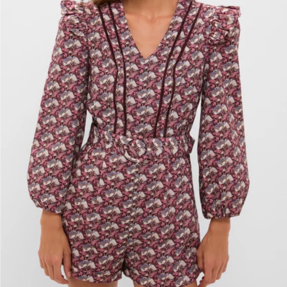 Tuckernuck hyacinth house Jennie romper Sz S